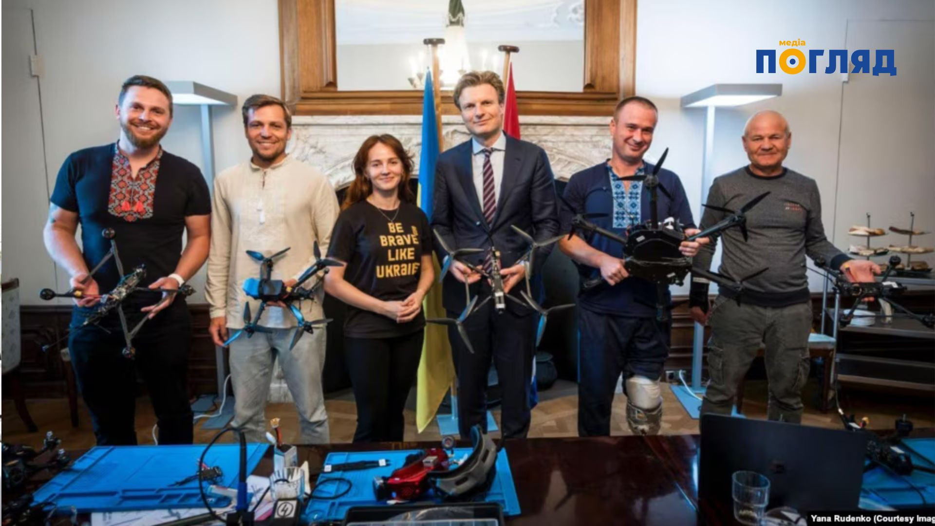 Бучанка за кордоном збирає дрони для ЗСУ (ФОТО) - зображення